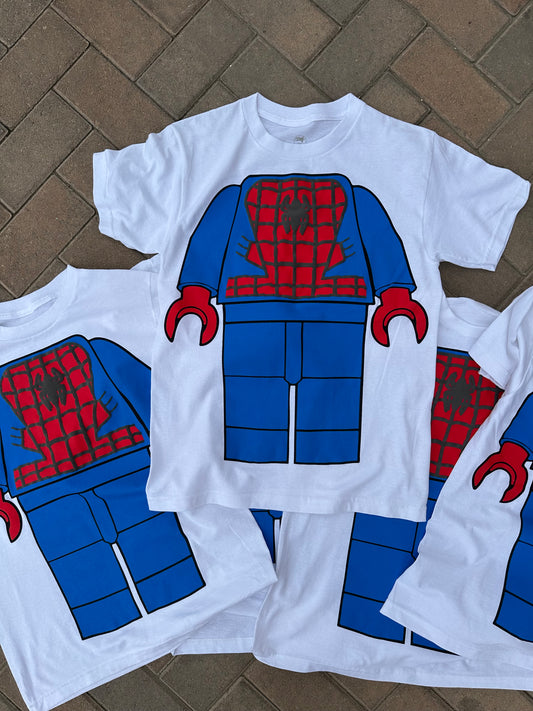 spidey-brick tee