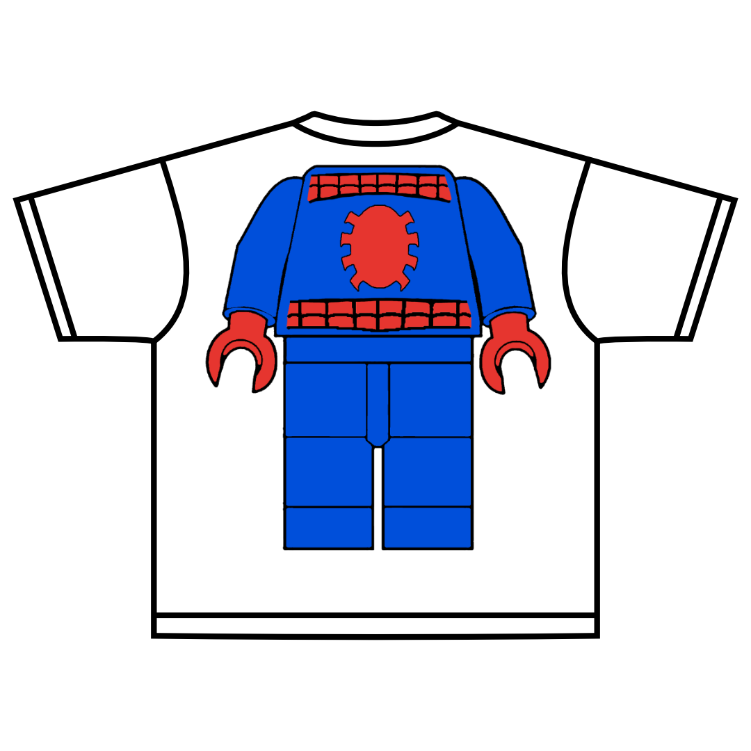 spidey-brick tee V2