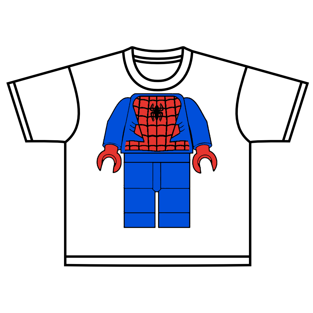 spidey-brick tee V2